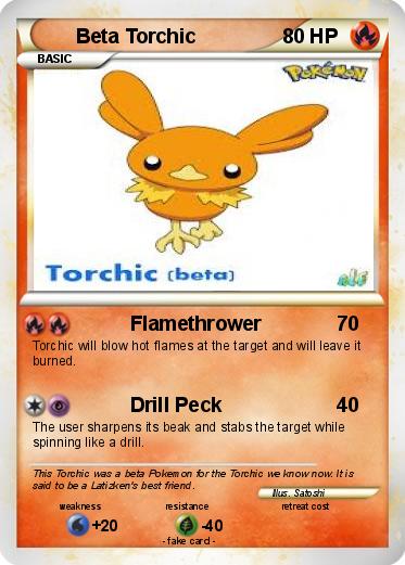 Pokemon Beta Torchic