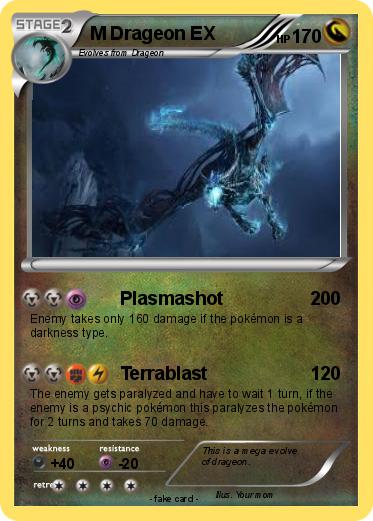 Pokemon M Drageon EX