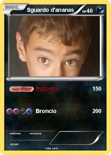 Pokemon Sguardo d'ananas