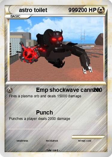 Pokemon astro toilet              999