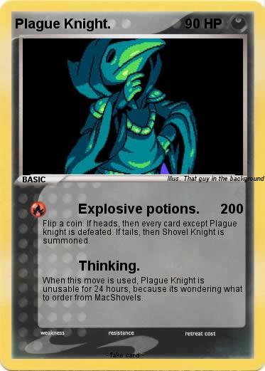 Pokemon Plague Knight.