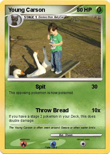 Pokemon Young Carson