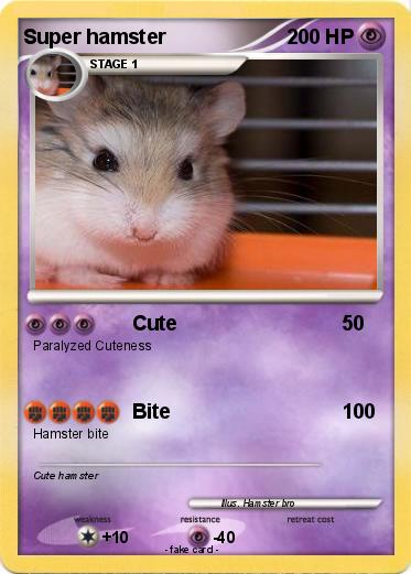 Pokemon Super hamster