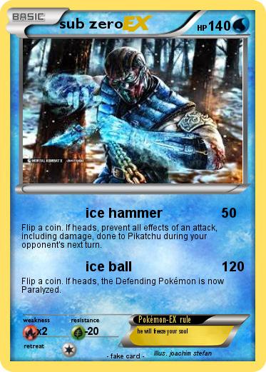 Pokemon sub zero