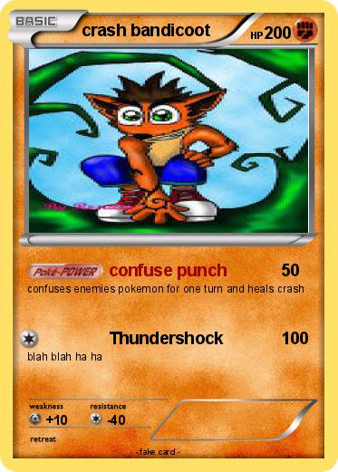 Pokemon crash bandicoot