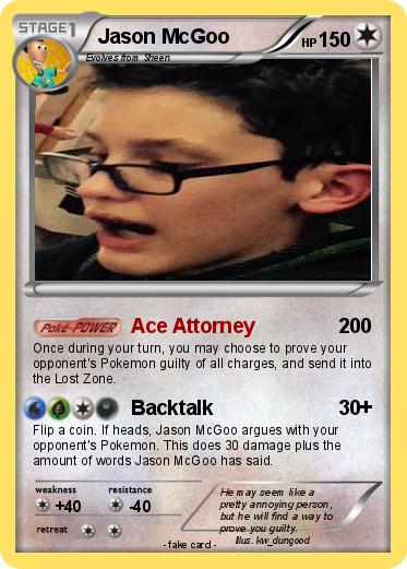 Pokemon Jason McGoo