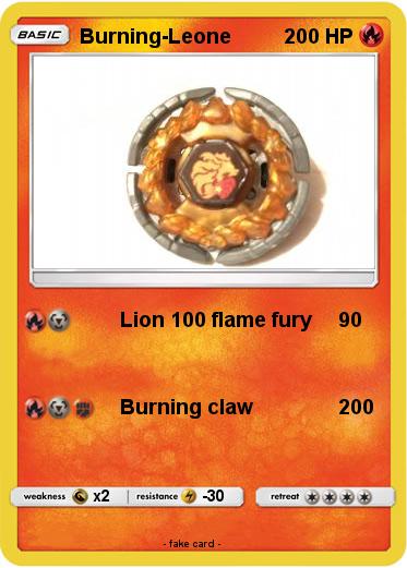 Pokemon Burning-Leone
