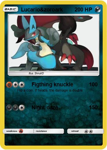 Pokemon Lucario&zoroark