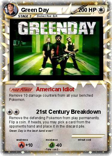 Pokemon Green Day