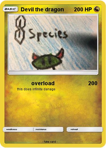 Pokemon Devil the dragon