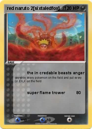 Pokemon red naruto 2[sixtaledfox]