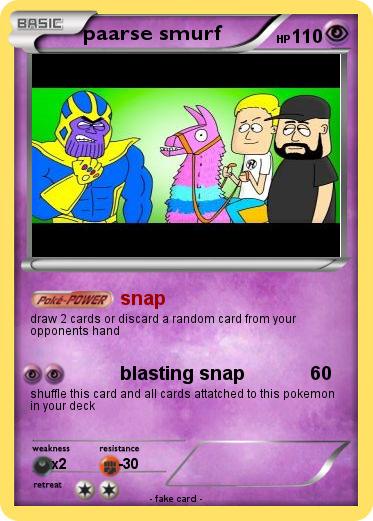 Pokemon paarse smurf