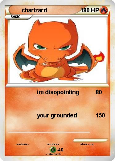 Pokemon charizard