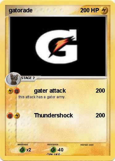 Pokemon gatorade