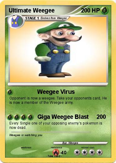 Pokemon Ultimate Weegee