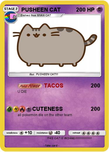Pokemon PUSHEEN CAT