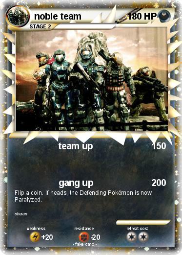 Pokemon noble team