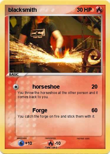 Pokemon blacksmith