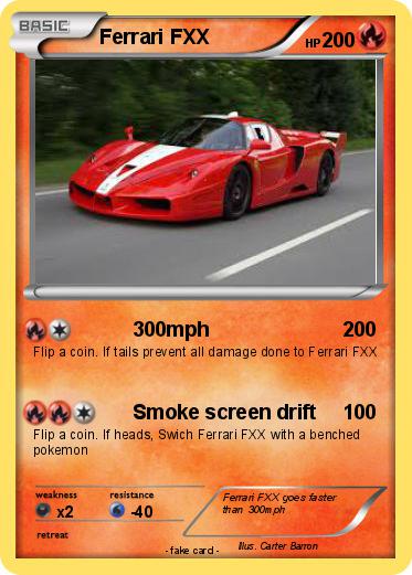 Pokemon Ferrari FXX