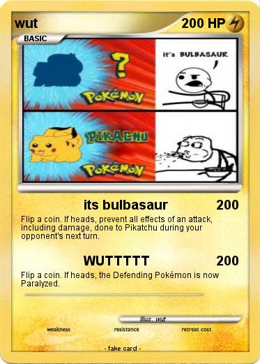 Pokemon wut