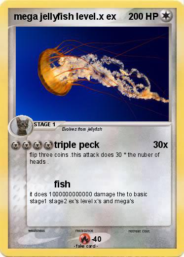 Pokemon mega jellyfish level.x ex