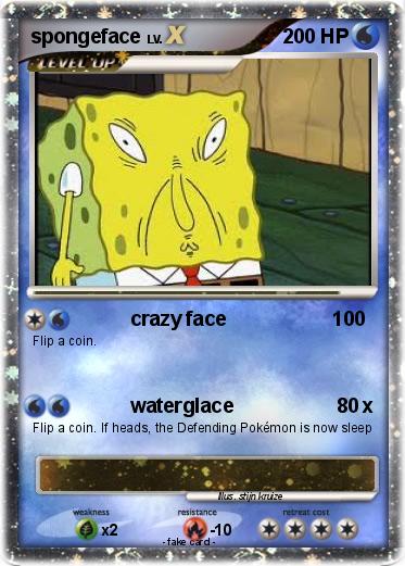 Pokemon spongeface