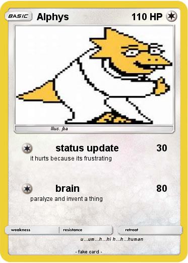 Pokemon Alphys