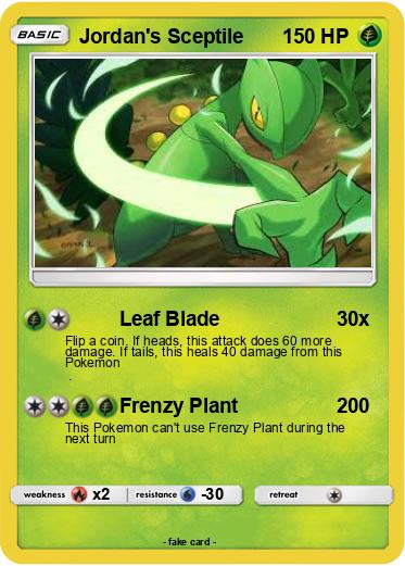 Pokemon Jordan's Sceptile