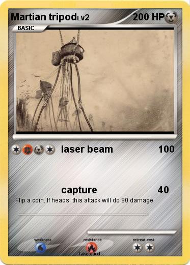 Pokemon Martian tripod