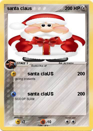 Pokemon santa claus