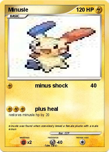 Pokemon Minusle
