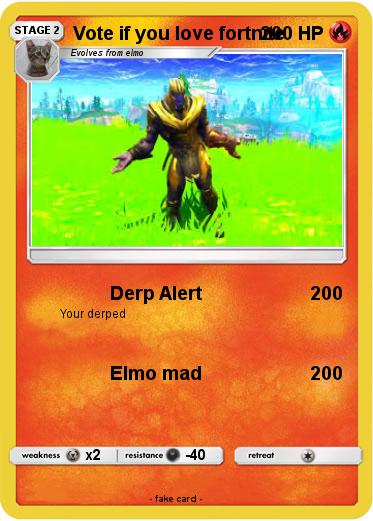 Pokemon Vote if you love fortnite