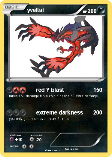 Pokemon yveltal