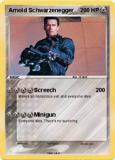 Pokemon Arnold Schwarzenegger