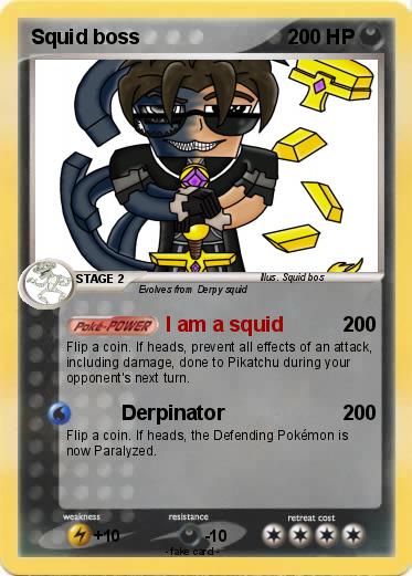 Pokemon Squid boss