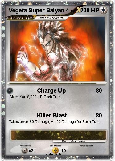 Pokemon Vegeta Super Saiyan 4