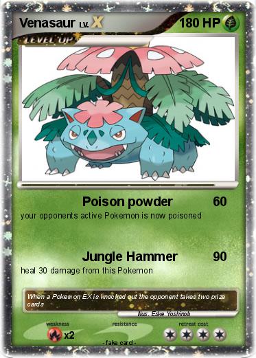 Pokemon Venasaur