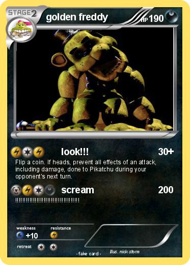 Pokemon golden freddy