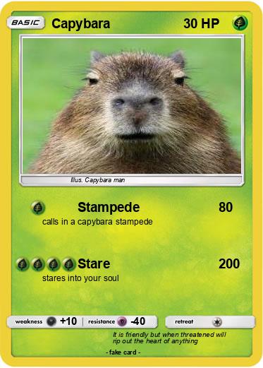 Pokemon Capybara