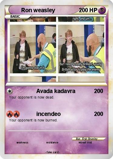 Pokemon Ron weasley