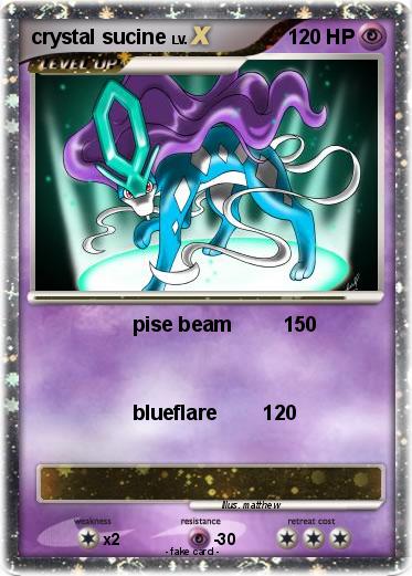 Pokemon crystal sucine