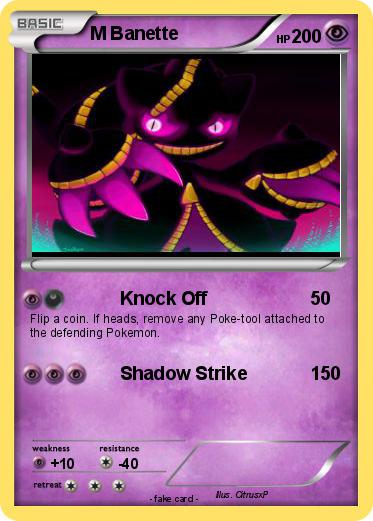 Pokemon M Banette