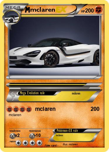 Pokemon mclaren