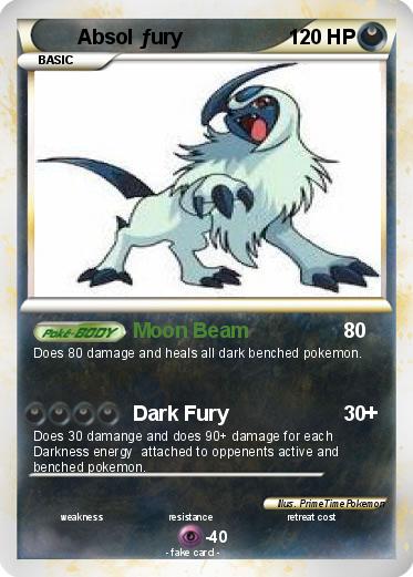 Pokemon Absol ƒury
