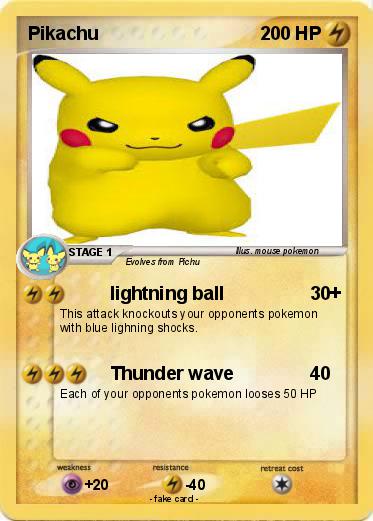 Pokemon Pikachu