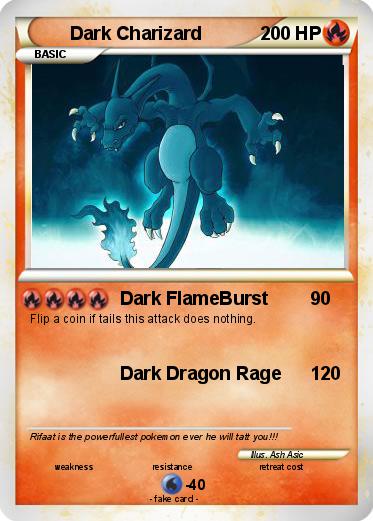 Pokemon Dark Charizard