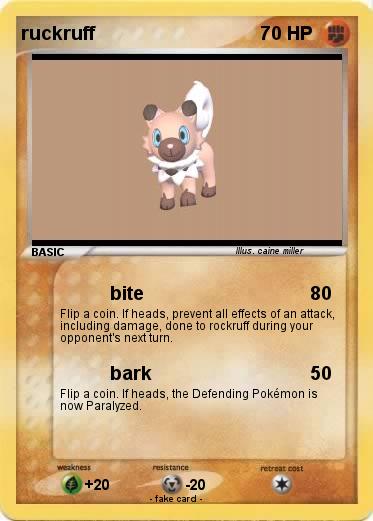 Pokemon ruckruff