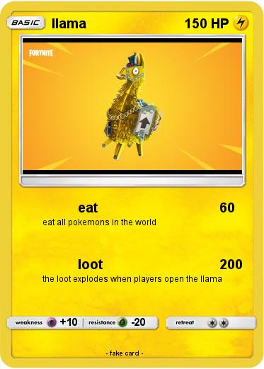 Pokemon llama