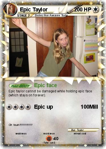 Pokemon Epic Taylor