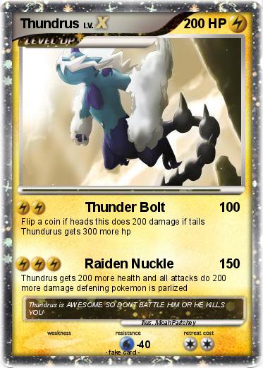 Pokemon Thundrus